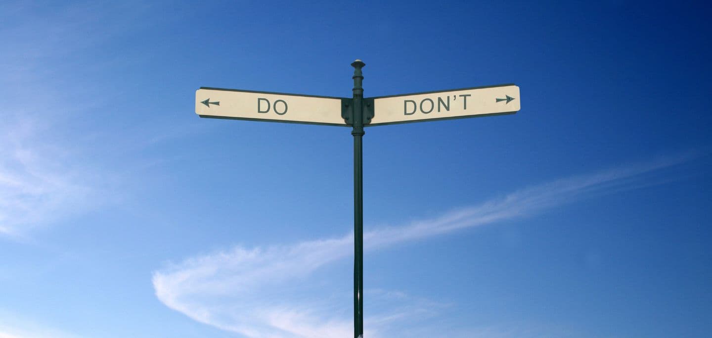 Do's and Don'ts for Reference Giving